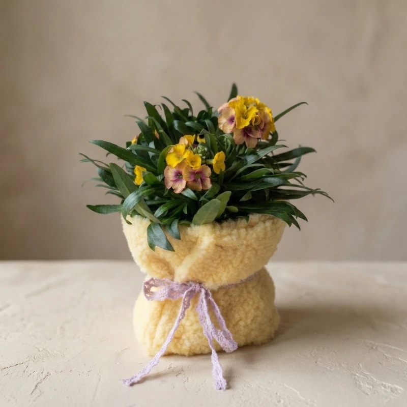 Goldlack im Teddy-Mantel